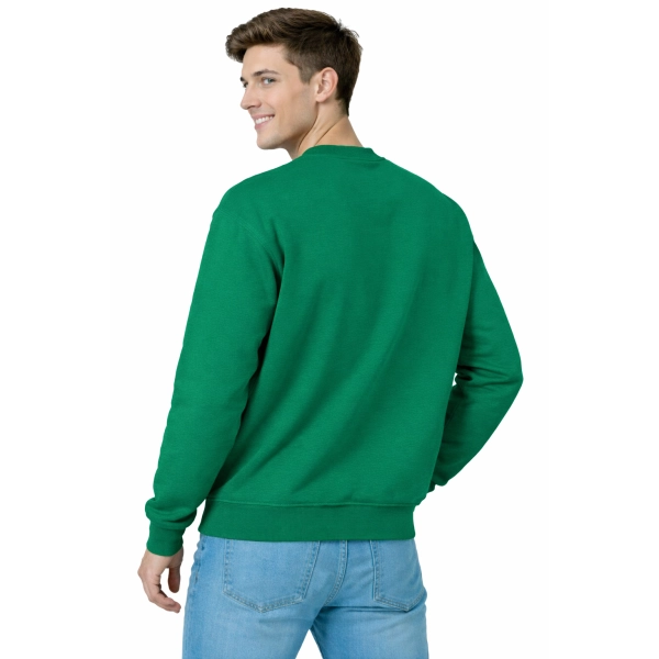 Bluza dresowa uniwersalna męska kolor zielony roz.L